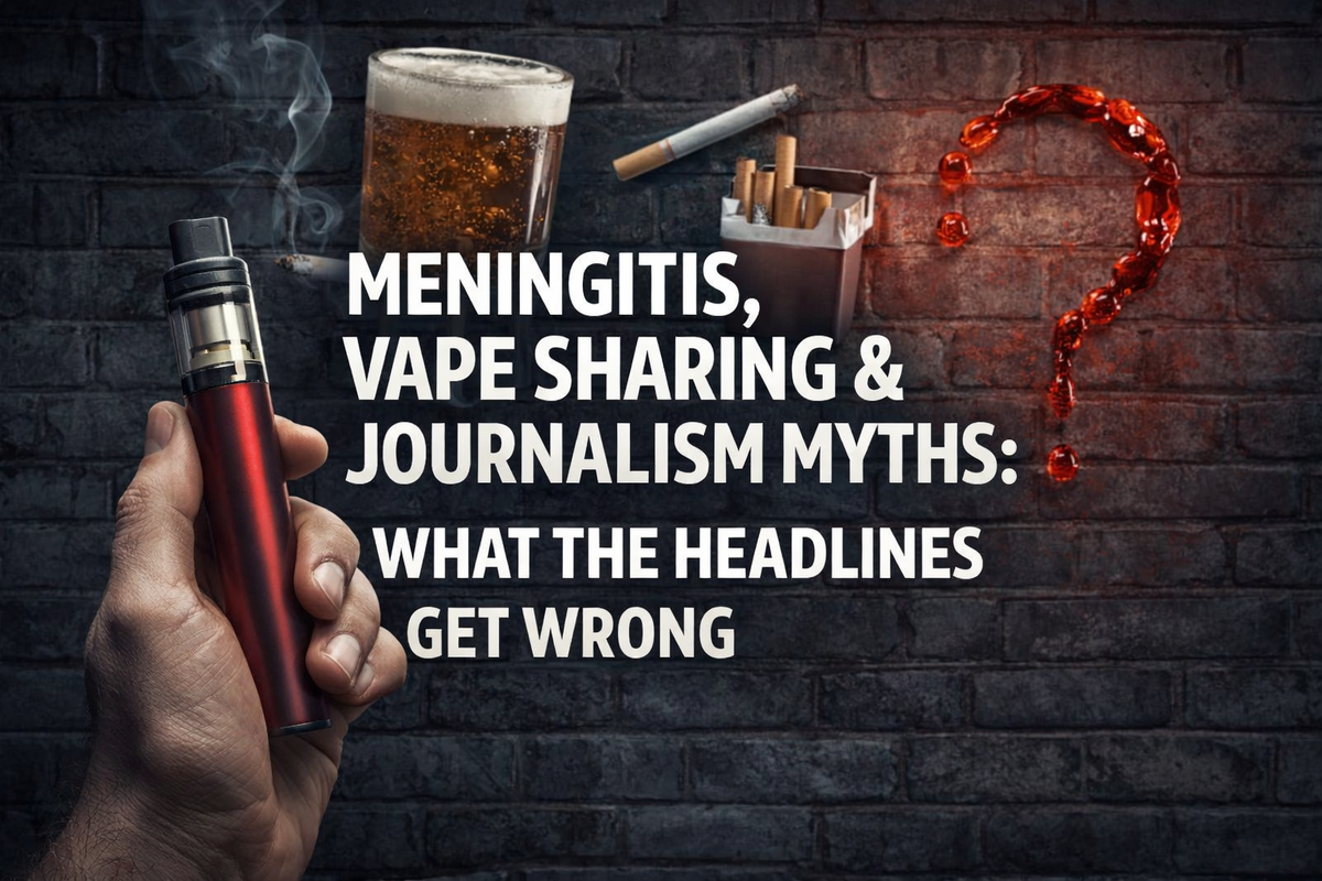 Meningitis and Vape Sharing: Facts, Myths & What the Headlines Get Wrong –  Vapour Central