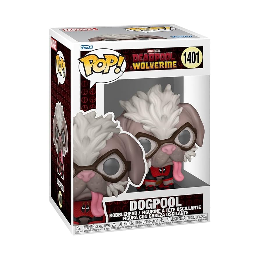 Funko Pop! Marvel Deadpool & Wolverine Dogpool Vinyl Figure
