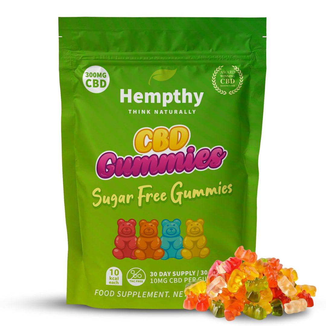 Hempthy CBD - Gummy BAGS - 300mg - 30 Pack
