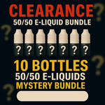 Load image into Gallery viewer, Mystery Clearance 50/50 E-Liquid Bundle (10 Bottles)
