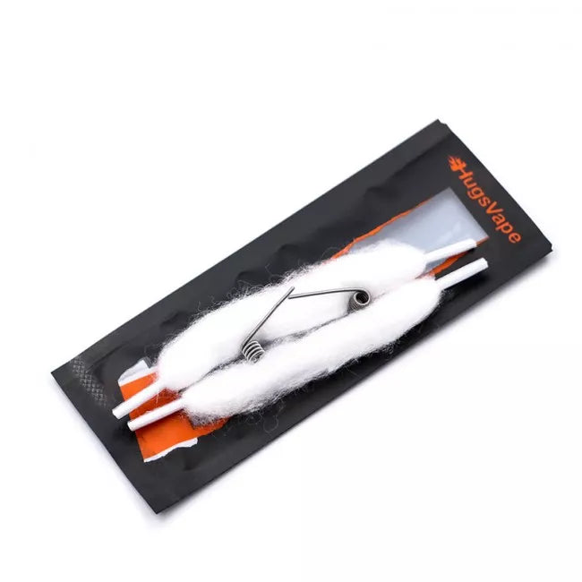HugsVape Clapton Coils + Cotton A1 0.3ohm – Vapour Central