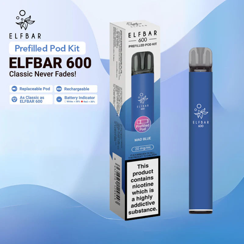 Elf Bar 600 Pre-Filled Pod Kit