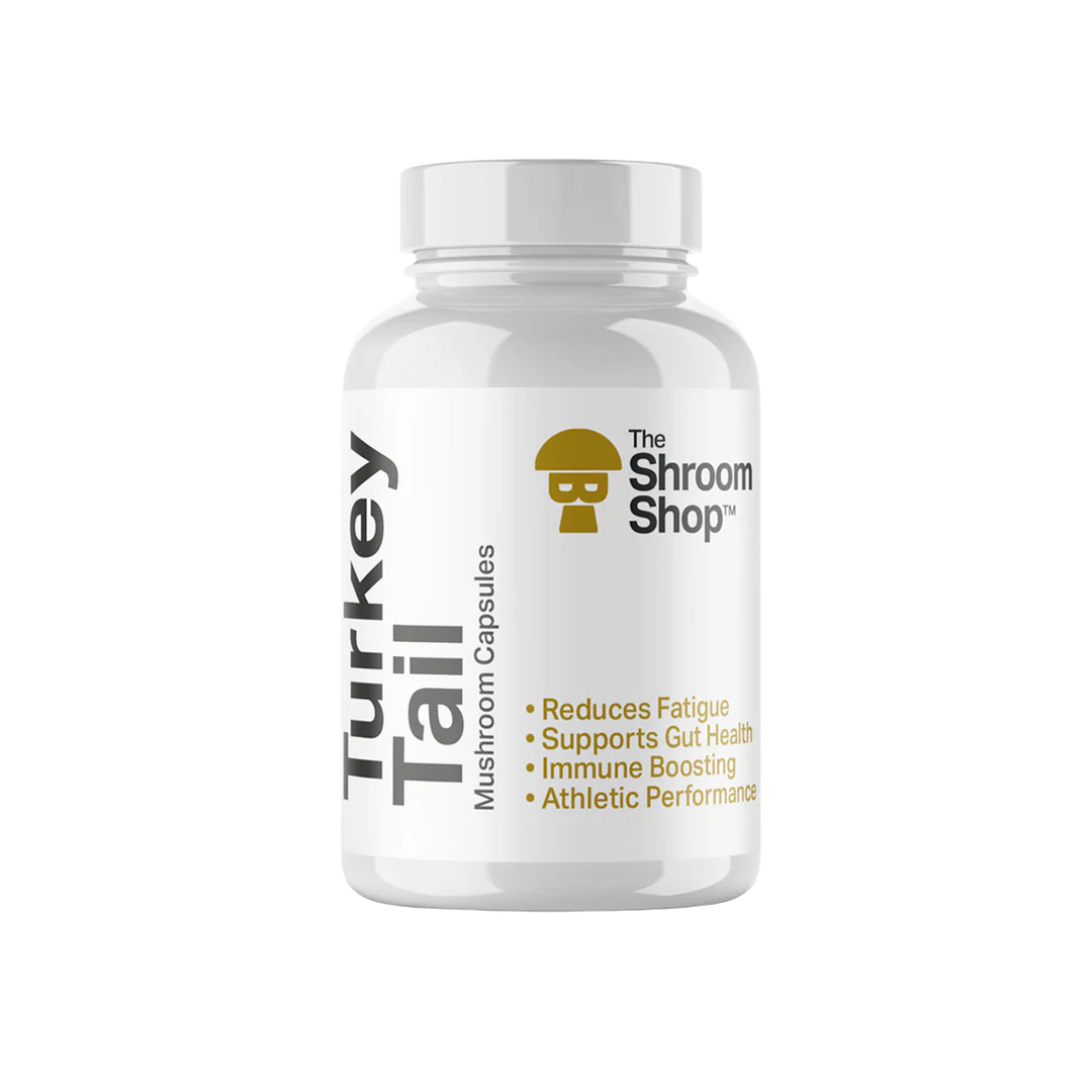 Turkey Tail - 4500mg - 90 Caps - The Shroom Shop