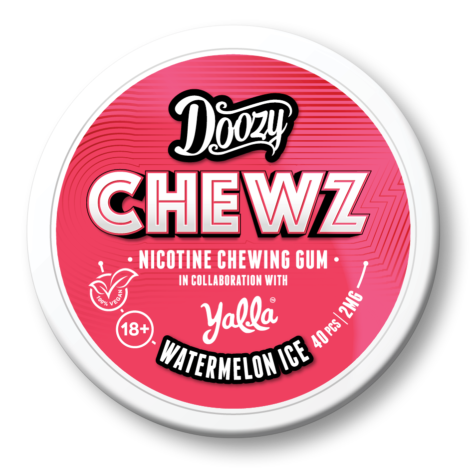 Doozy Chewz Gum - Watermelon Ice