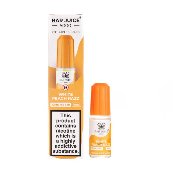 Bar Juice 5000 White Peach Razz - Vapour Central