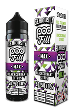Load image into Gallery viewer, Blackcurrant Citrus - Seriously Pod Fill Max 40ML - Vapour Central
