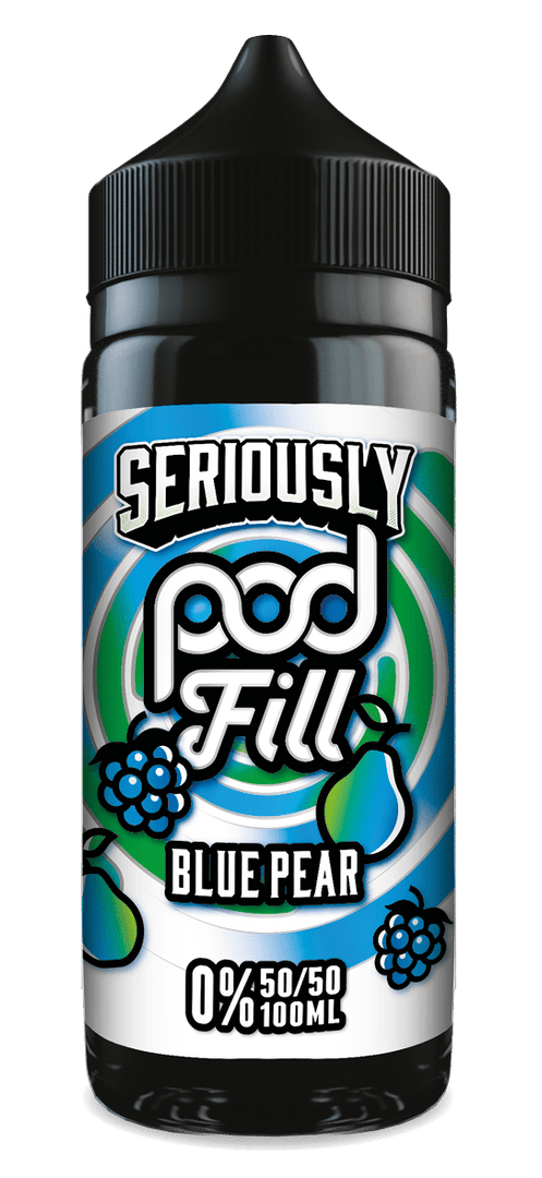 Blue Pear - Seriously Pod Fill 100ml - Vapour Central