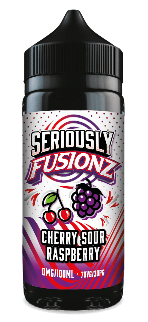 Cherry Sour Raspberry - Seriously Fusionz 100ml - Vapour Central