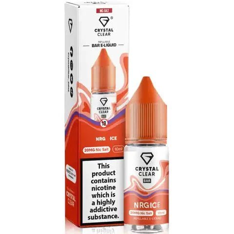 Crystal Clear Bar Salt - Cherry Ice 10ml - Vapour Central