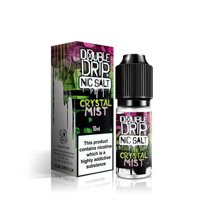 Crystal Mist - Double Drip Nic Salts 10ml - Vapour Central