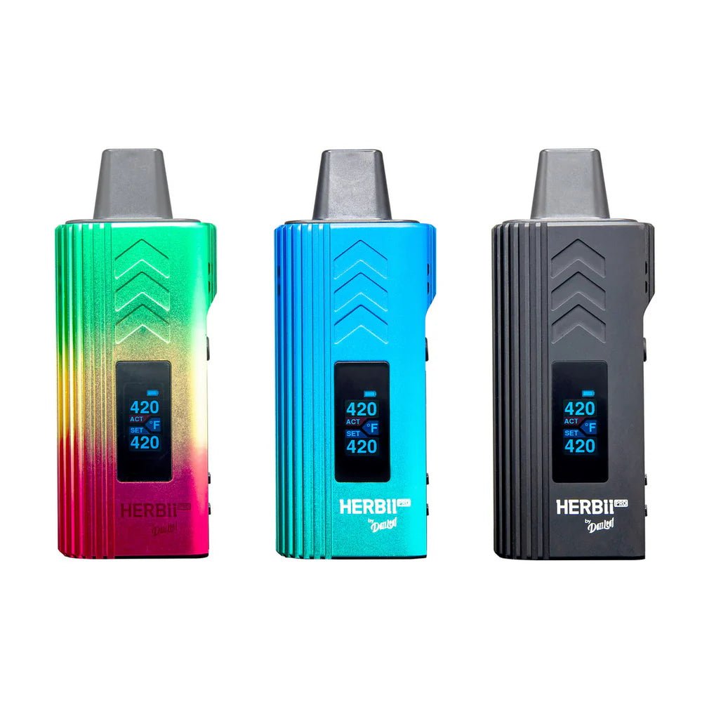 Dazzleaf | HERBii Pro Dry Herb Vaporiser Kit | 2500mAh - Vapour Central