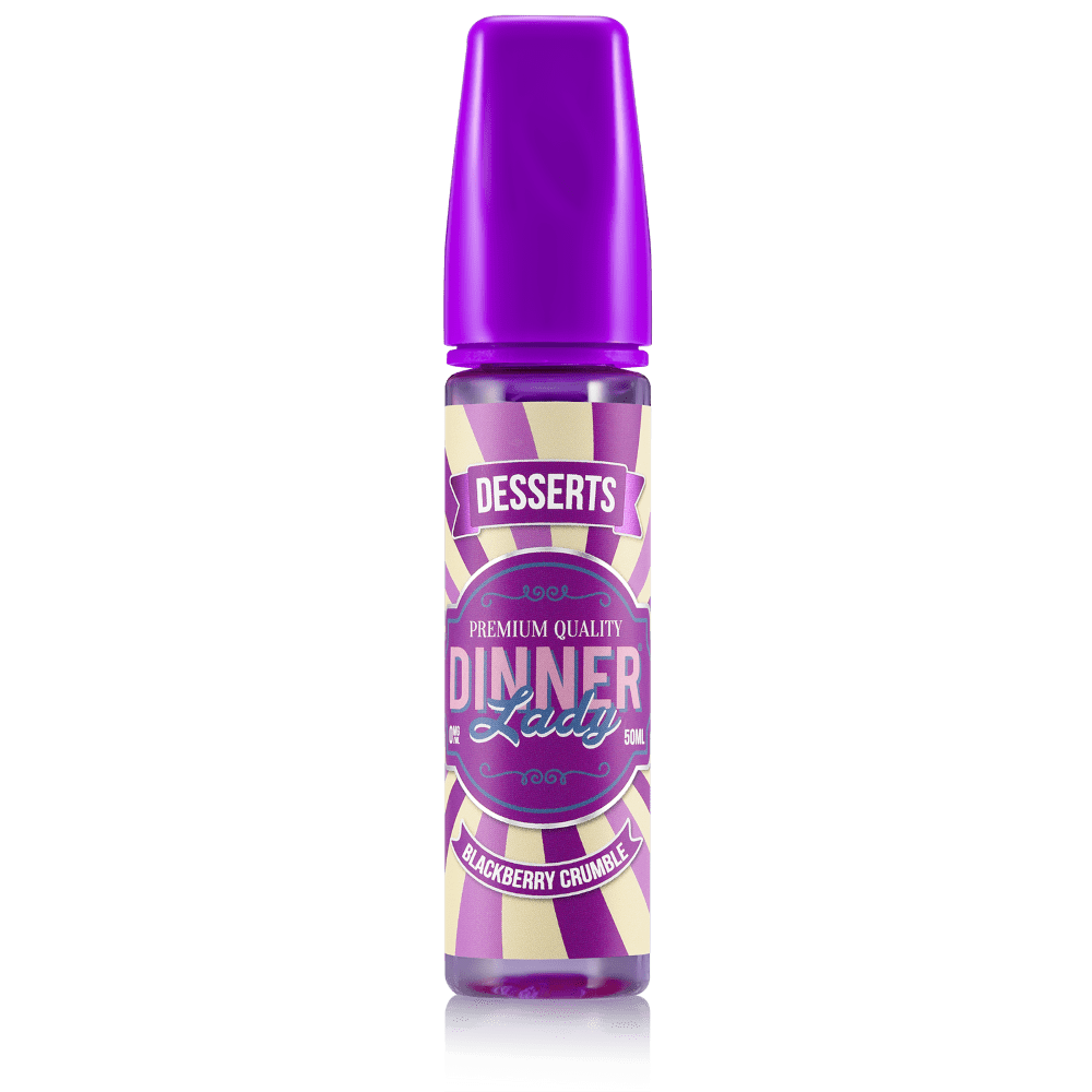 Dinner Lady - 50ml - Blackberry Crumble - Vapour Central