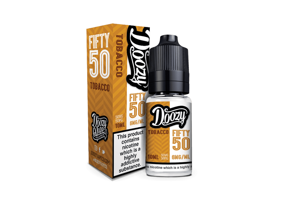 Doozy Tobacco 10ml 50/50 - Vapour Central