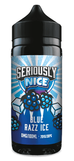 Load image into Gallery viewer, Doozy Vape - Seriously Nice - 100ml - Blue Razz Ice - Vapour Central