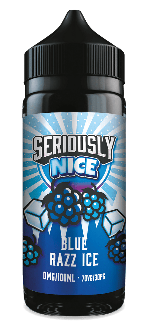 Doozy Vape - Seriously Nice - 100ml - Blue Razz Ice - Vapour Central