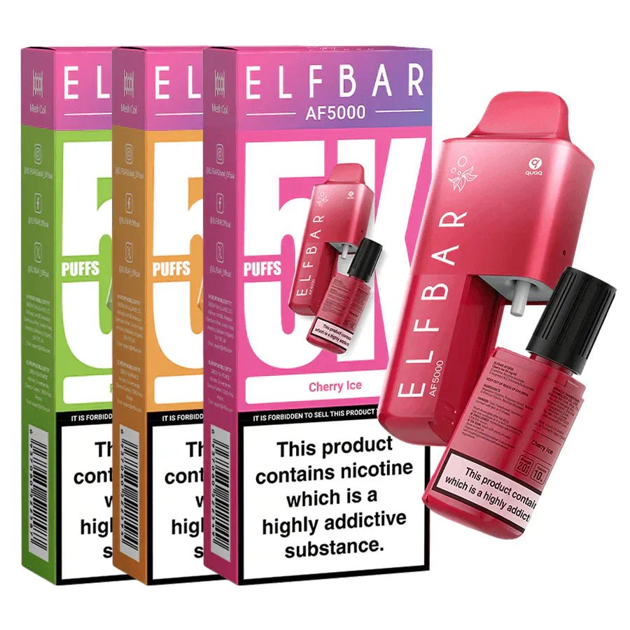 ELFBAR AF5000 - Disposable Vape Kit 20mg - Vapour Central