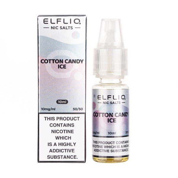 Elfliq Salts - Cotton Candy Ice (P&B Cloud) 10ml - Vapour Central