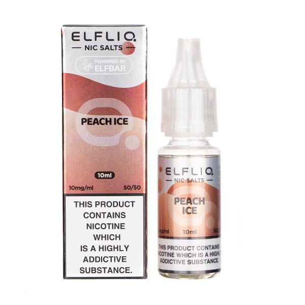 ElfLiq Salts - Peach Ice 10ml - Vapour Central