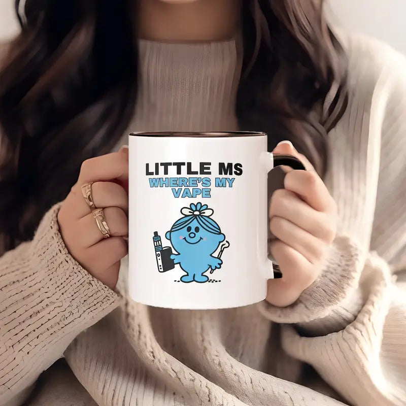 little miss where's my vape Little Ms Where's My Vape Mug – Funny Vape Lover Coffee Mug Gift – Vapour  Central