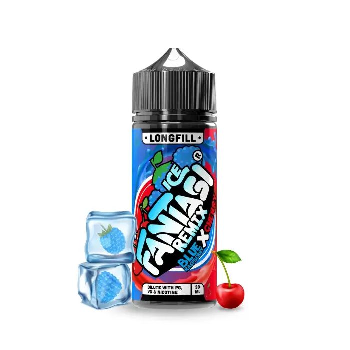 Fantasi Remix 100ml - Blue Razz Cherry - Vapour Central