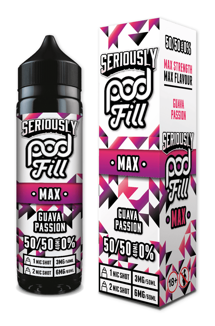 Guava Passion - Seriously Pod Fill Max 40ML - Vapour Central
