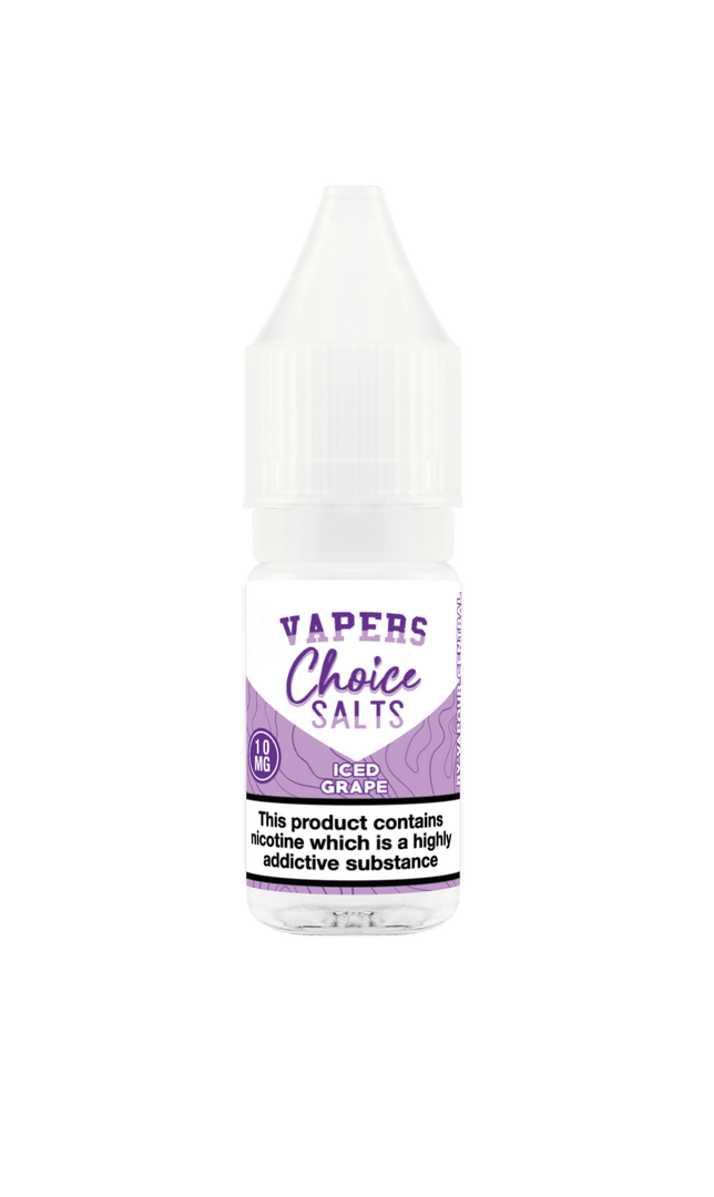 Iced Grape - Vapers Choice Salts 10ml - Vapour Central