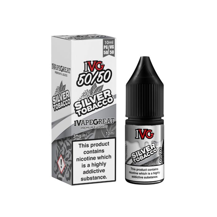 IVG 50/50 Silver Tobacco - Vapour Central