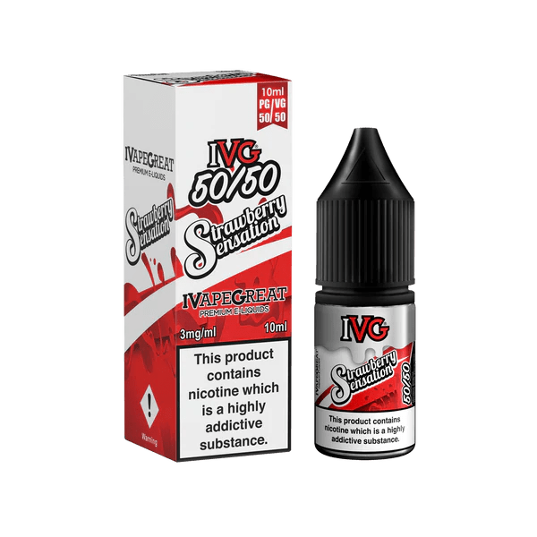 IVG 50/50 Strawberry Sensation - Vapour Central