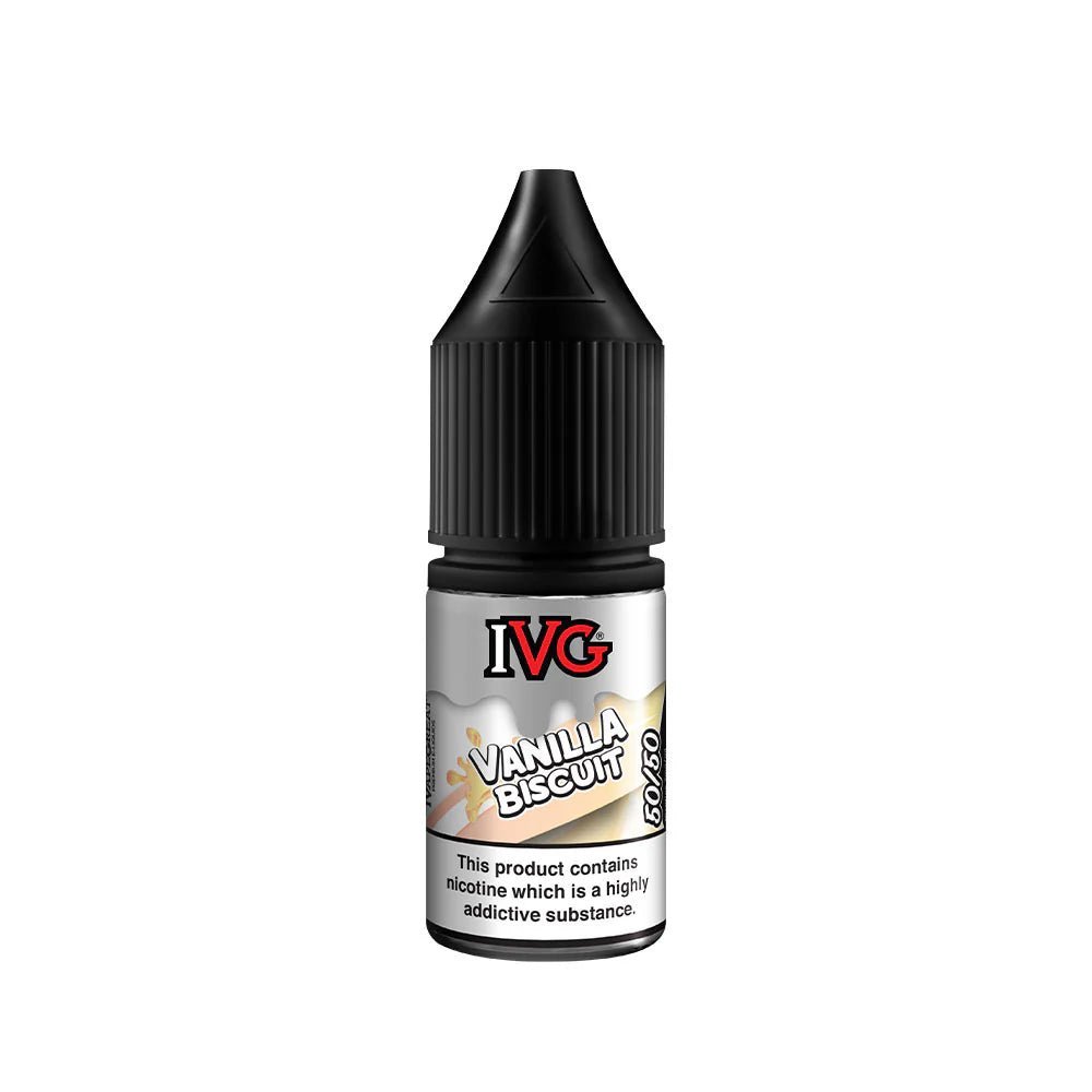 IVG 50/50 Vanilla Biscuit - Vapour Central