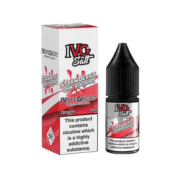 IVG - Nic Salt - Strawberry Jam Yoghurt - Vapour Central