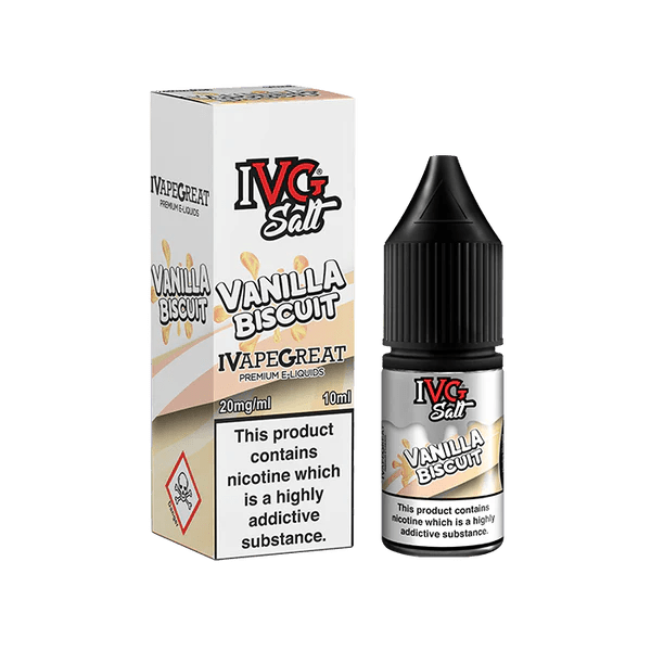 IVG - Nic Salt - Vanilla Biscuit - Vapour Central
