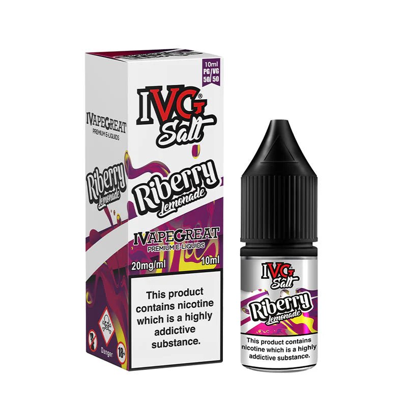 IVG Salts - Riberry Lemonade 10ml - Vapour Central