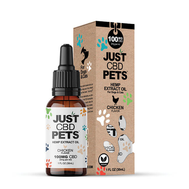 Just CBD Pets - Flavoured Hemp Extract Oil (Dogs and Cats) 30ml - Vapour Central