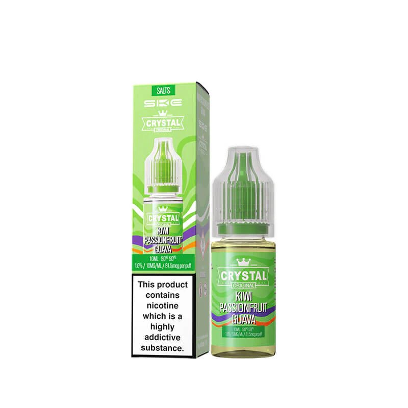 Kiwi Passionfruit Guava By SKE Crystal Salts - Vapour Central