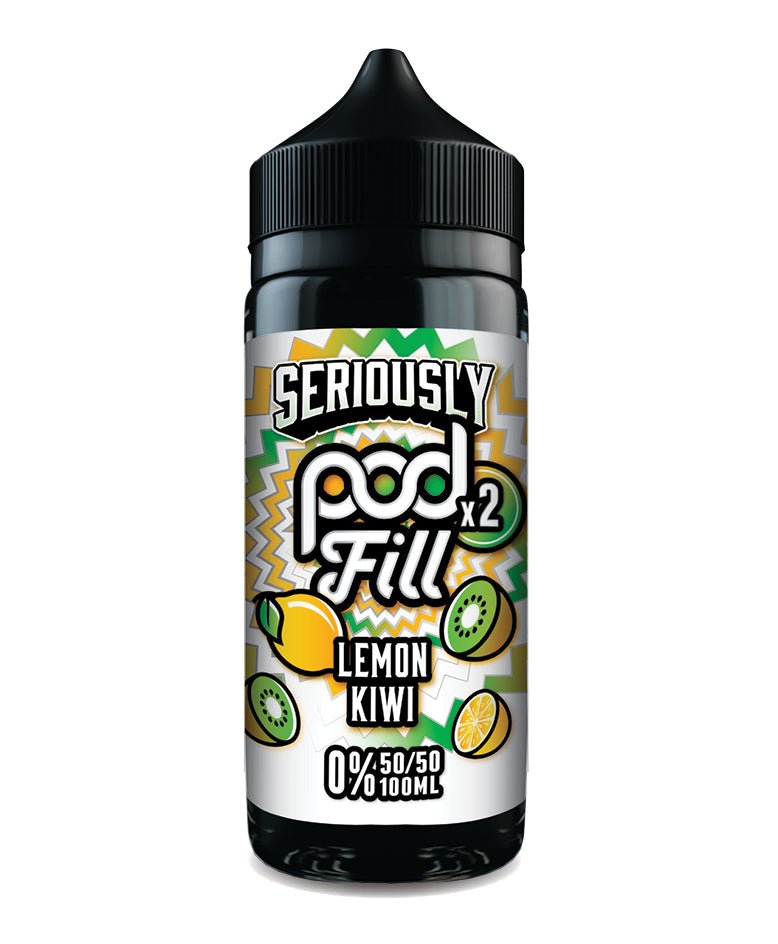 Lemon Kiwi - Seriously Pod Fill x2 100ml - Vapour Central