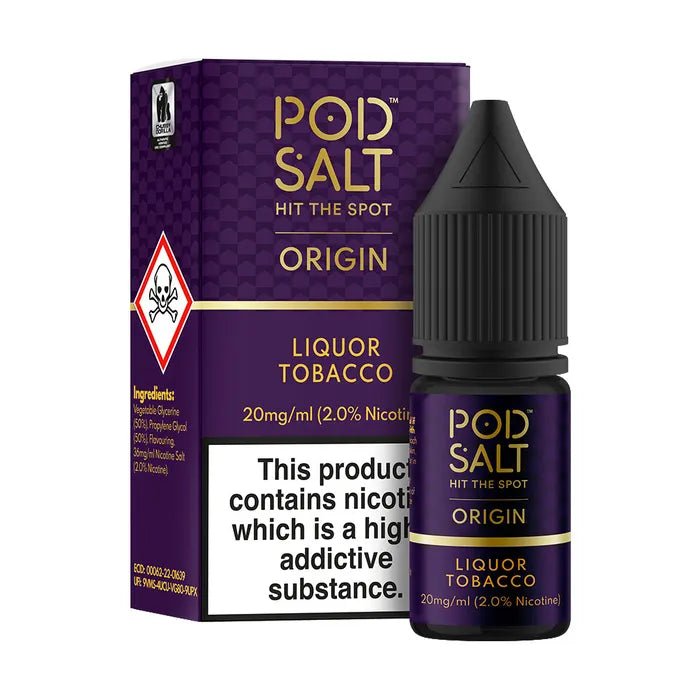 Liquor Tobacco - Pod Salt 10ml - Vapour Central