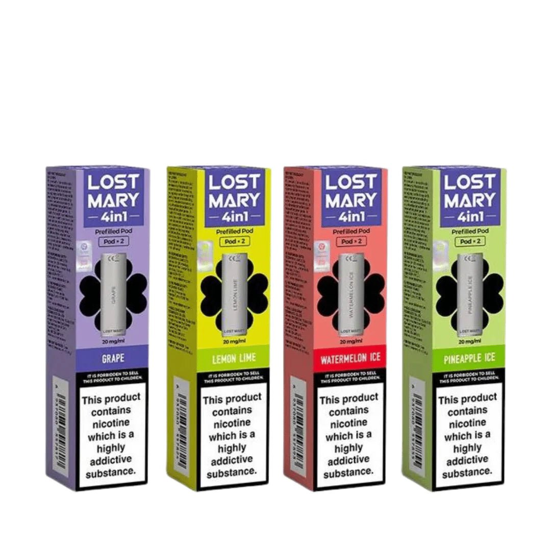 Lost Mary 4 in 1 Pods Refills - Vapour Central