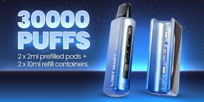 Nera 30K Prefilled Pod Kit - Vapour Central