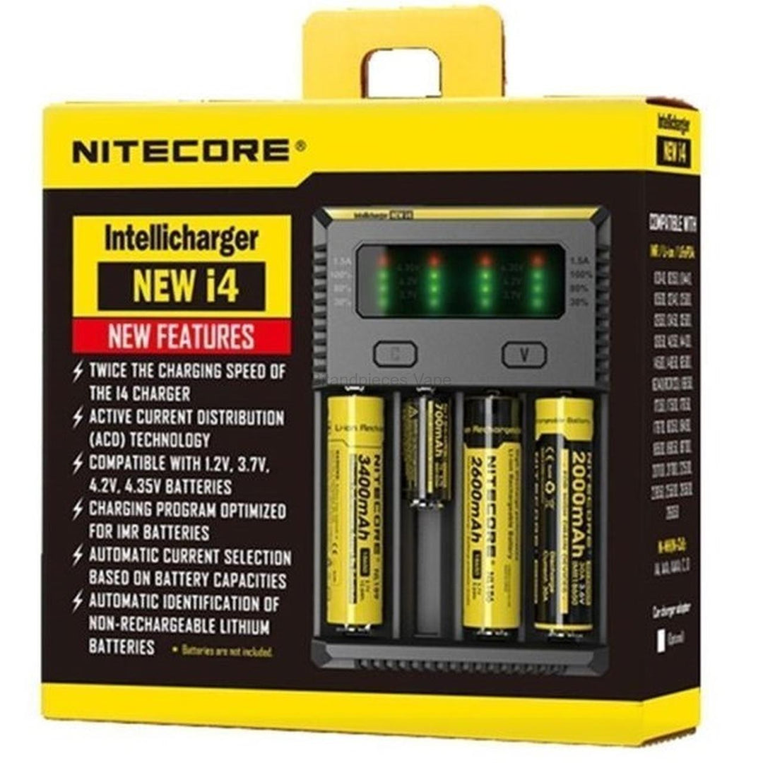 NiteCore i4 - 4 Bay Charger - Vapour Central