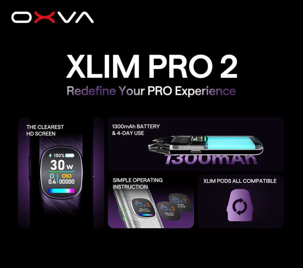 OXVA Xlim Pro V2 Kit - Vapour Central