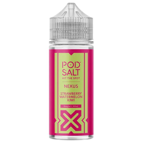 Pod Salt Nexus 100ml Strawberry Watermelon Kiwi - Vapour Central