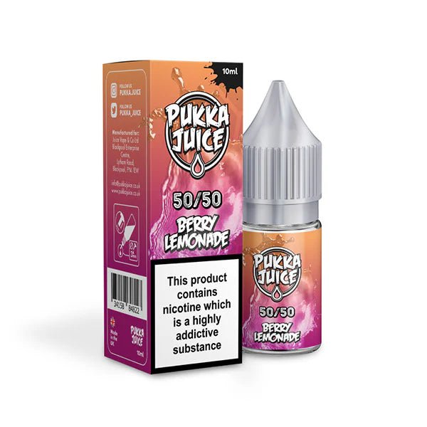 Pukka Juice - Berry Lemonade 10ml 50/50 - Vapour Central