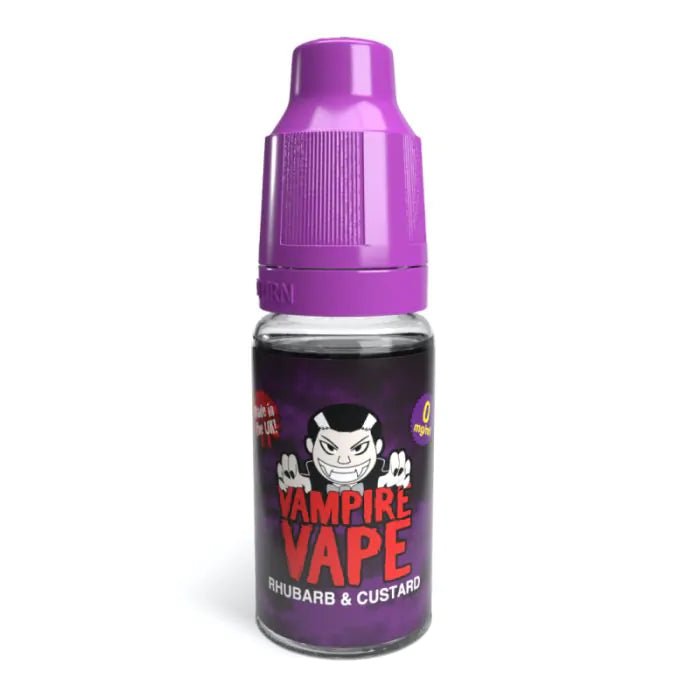 Rhubarb & Custard - Vampire Vapes 10ml - Vapour Central