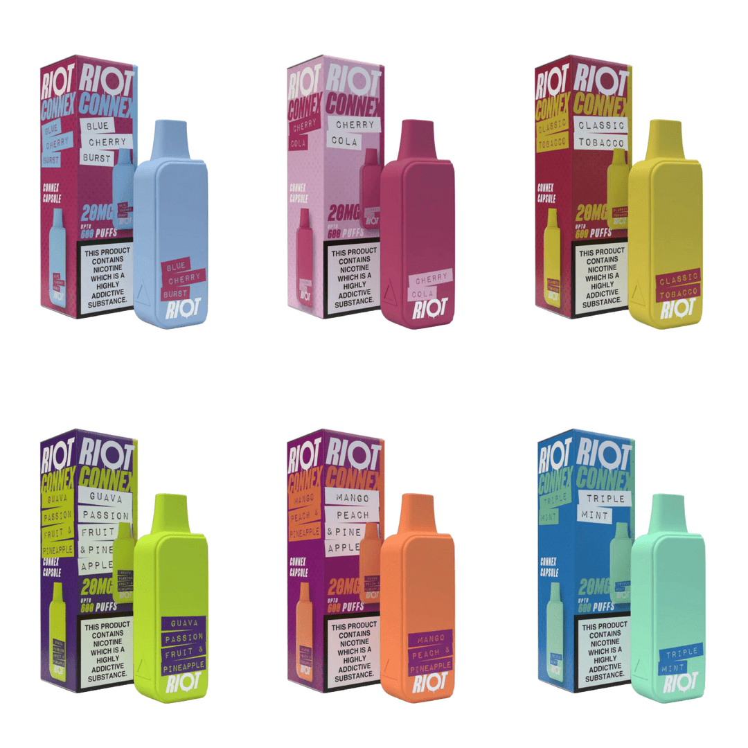 RIOT CONNEX PREFILLED POD - Vapour Central