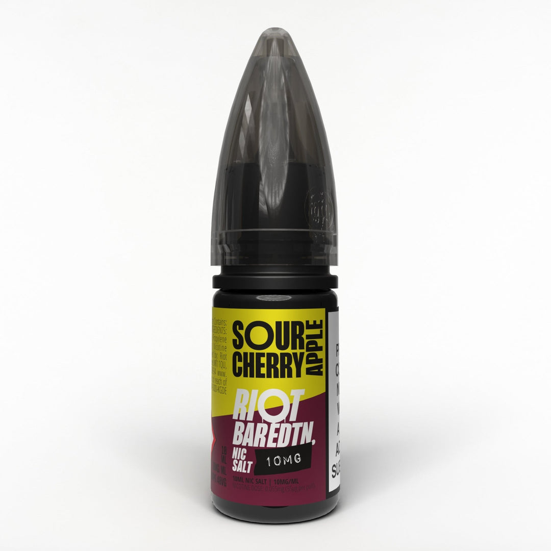 Riot Squad Bar Salts - Sour Cherry Apple 10ml - Vapour Central