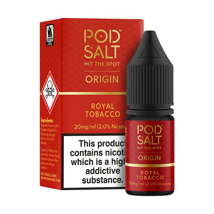 Royal Tobacco - Pod Salt 10ml - Vapour Central