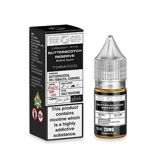 RY4 Butterscotch Reserve Salts by Glas 10ml - Vapour Central