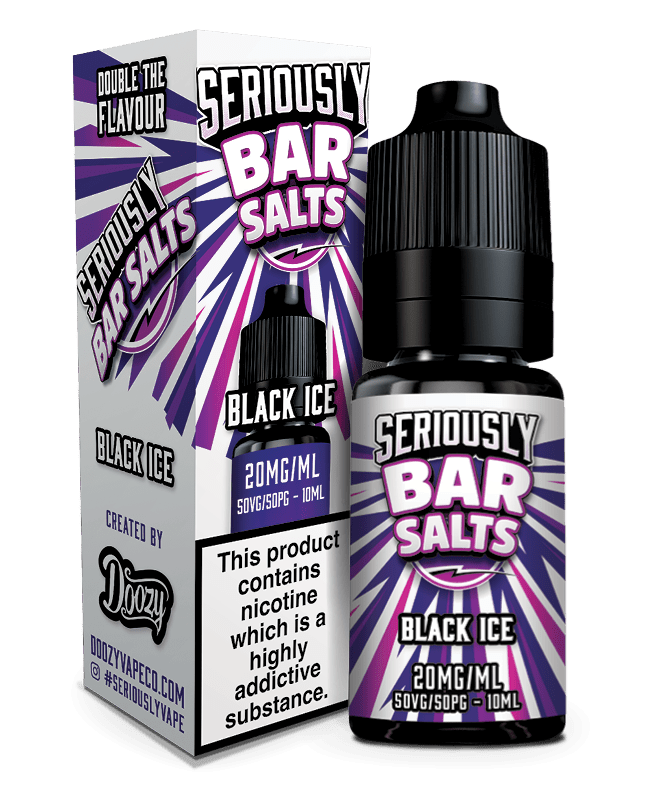 Seriously Bar Salts - Black Ice 10ml - Vapour Central