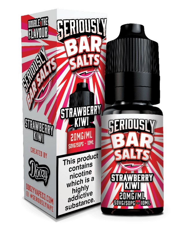 Seriously Bar Salts - Strawberry Kiwi 10ml - Vapour Central