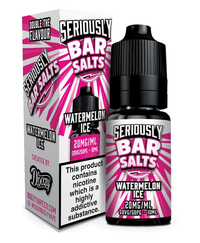 Seriously Bar Salts - Watermelon Ice 10ml - Vapour Central